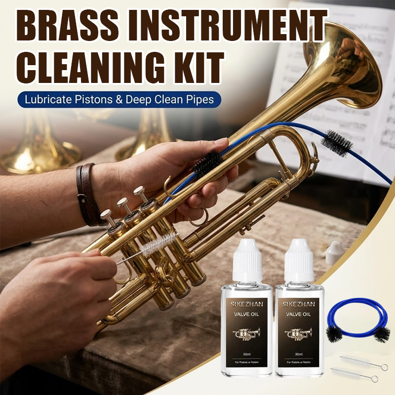 Trumpet Valve Oil - Kit Professionale per la Pulizia di