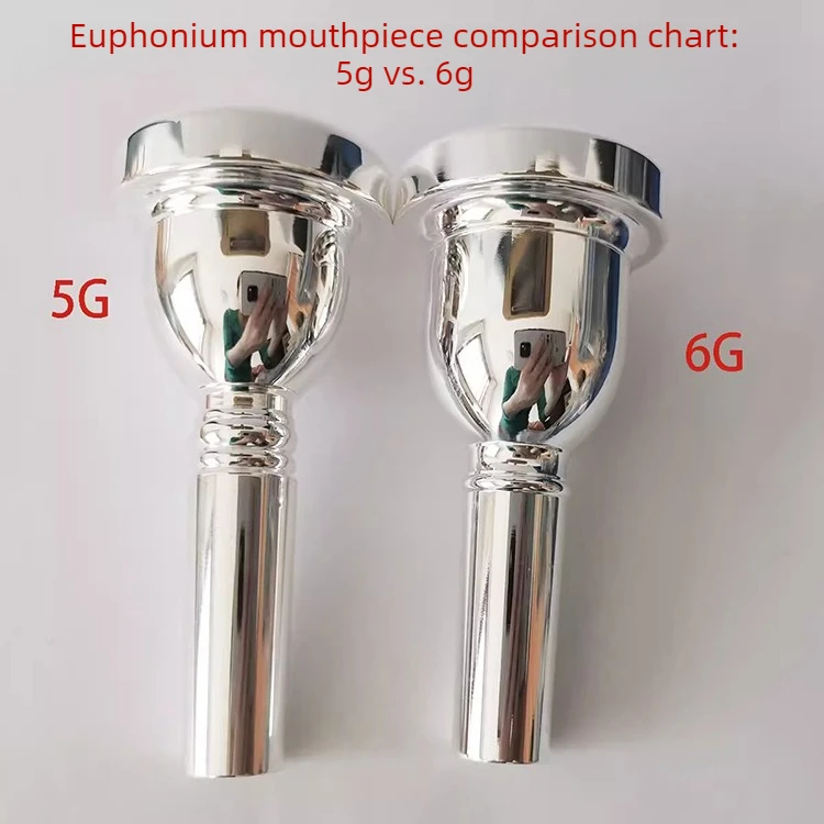 Trombone Mouthpiece - Accessorio per Strumenti a Fiato in