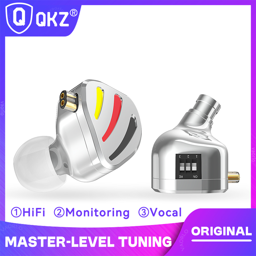 Audio Music Game - Auricolari QKZ Monitoraggio HIFI Interruttore di