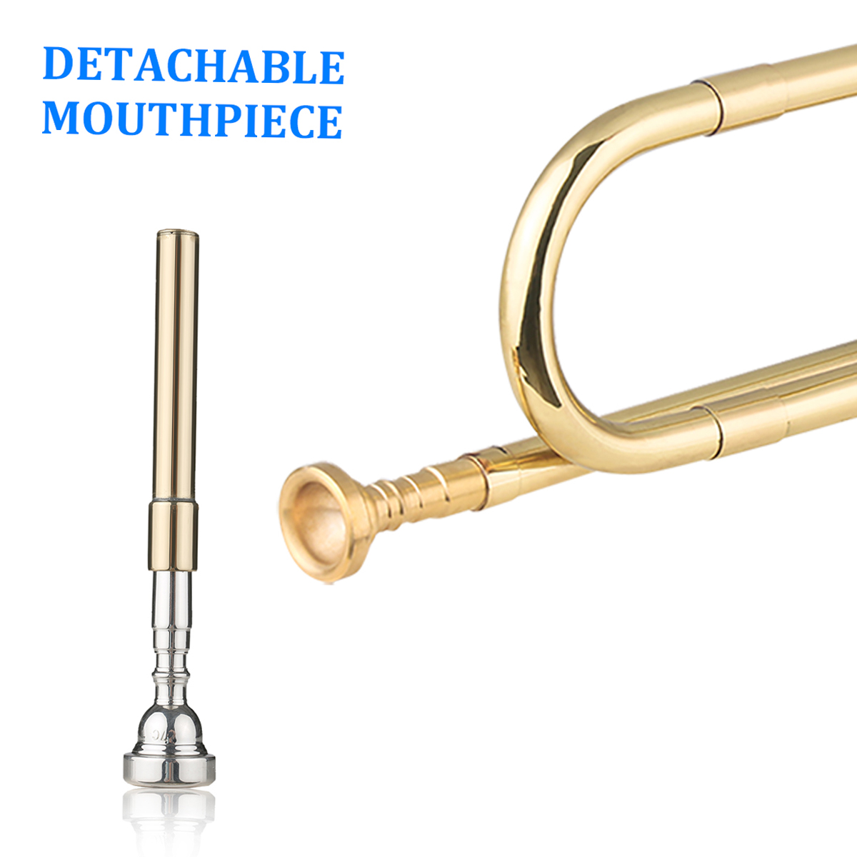 Tromba da cavalleria in ottone - Trombone Mouthpiece recensione e prezzo