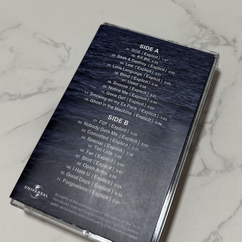Cassetta Musicale R&B Occident - Audio Music Lyrics recensione e prezzo