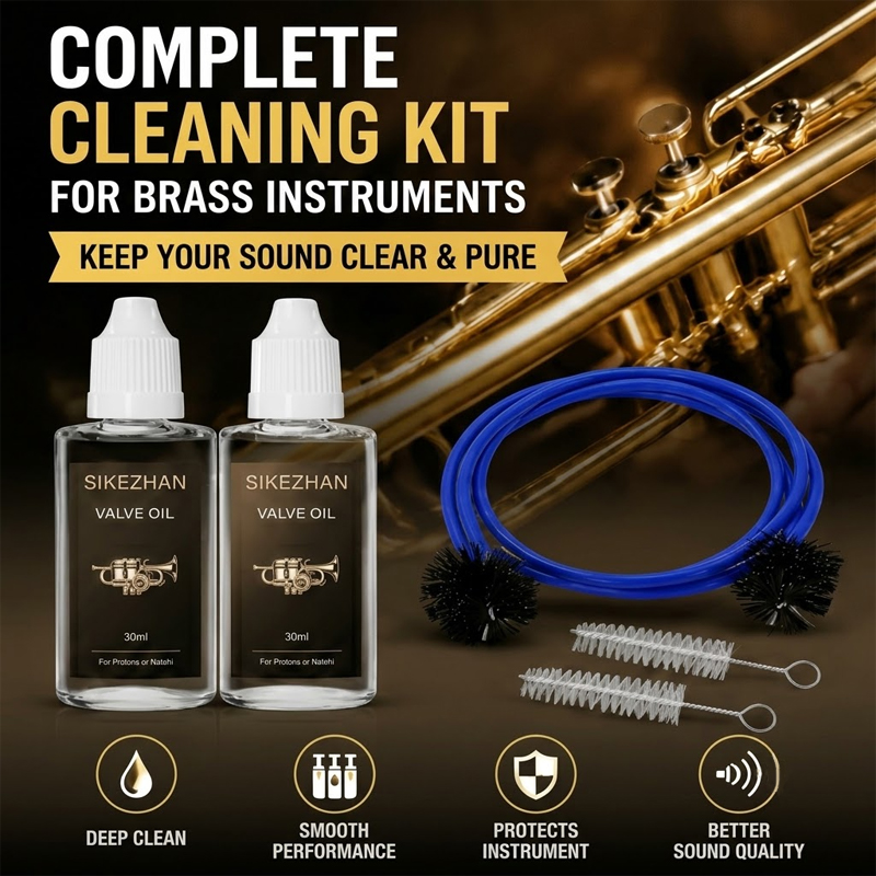 Kit Professionale per la Puliz - Trumpet Valve Oil recensione e prezzo